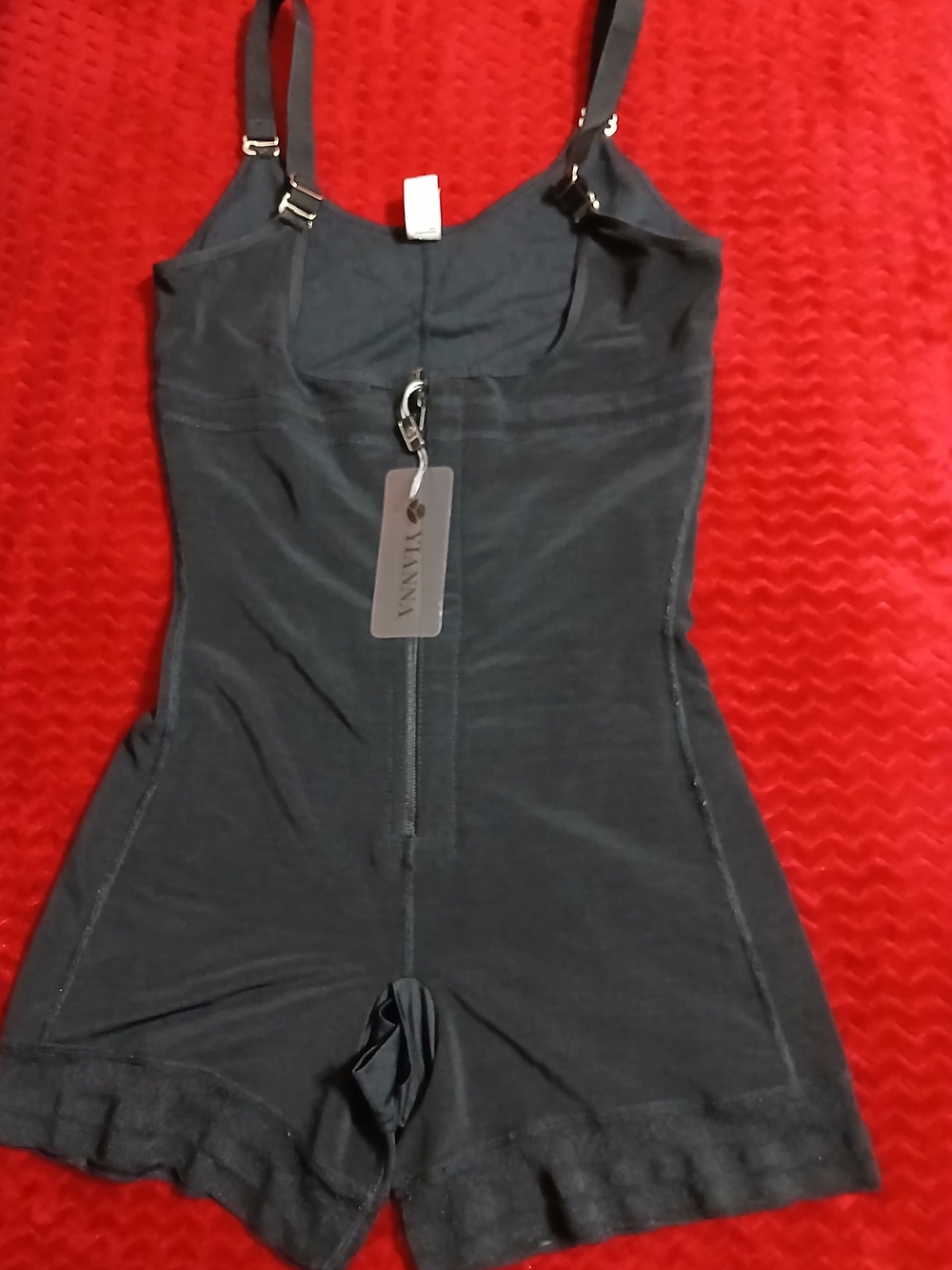 Yianna Black Sculpting [FAJA] One-Piece Shapewear Bodysuit